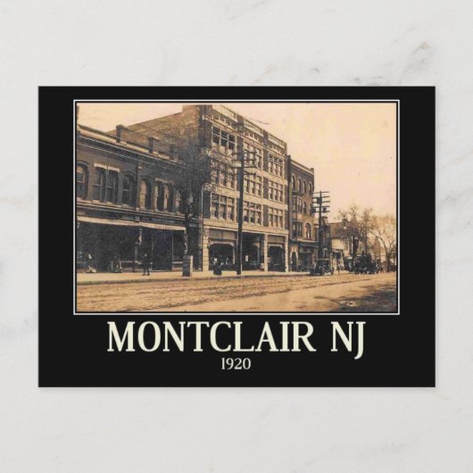 Montclair, New Jersey, Vintage 1920 Briefkaart (Voorkant)