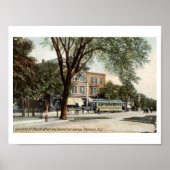 Montclair NJ 1908  Poster (Voorkant)