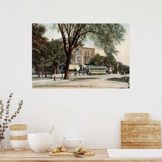 Montclair NJ 1908  Poster (Keuken)