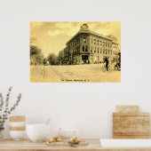 Montclair, NJ Crane Building, 1915 Poster (Keuken)