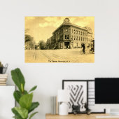 Montclair, NJ Crane Building, 1915 Poster (Thuiskantoor)