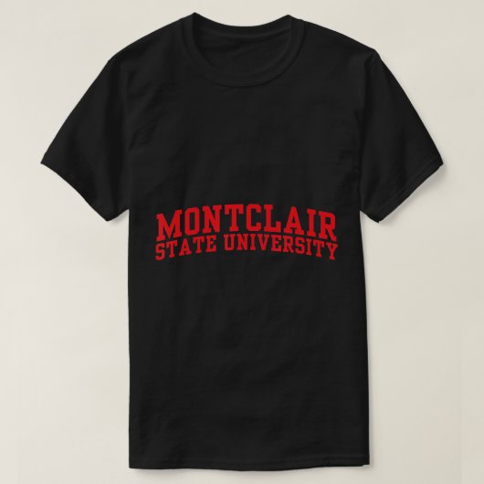 Montclair State University OC1648 T-Shirt (Design voorkant)