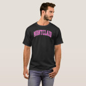 Montclair Virginia Van Sport Roze T-shirt (Voorkant volledig)