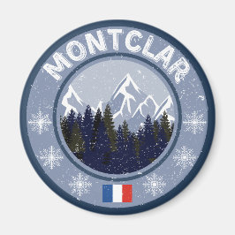 Montclar Ski Station Magneet