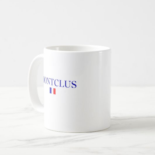 MONTCLUS Frankrijk Koffiemok (Voorkant links)