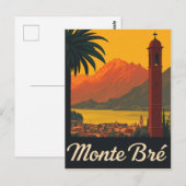  Monte Bré Reizen Briefkaart (Voorkant / Achterkant)