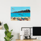 Monte Cara Poster (Thuiskantoor)