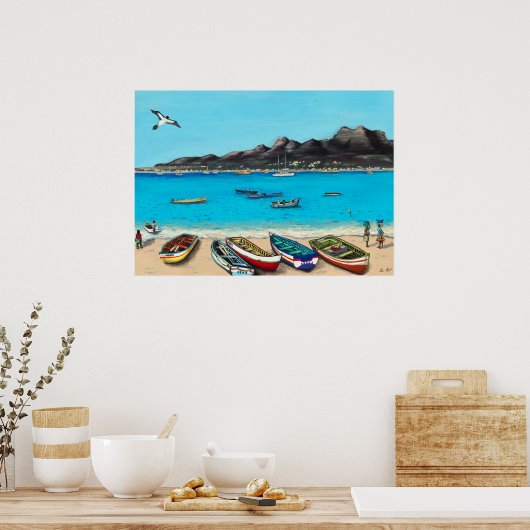 Monte Cara Poster (Keuken)