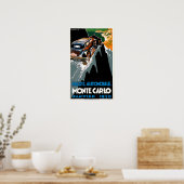 Monte Carlo Auto Rally ~ Automobile Ad Poster (Keuken)