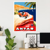 Monte Carlo Automobile Rally Poster (Thuiskantoor)
