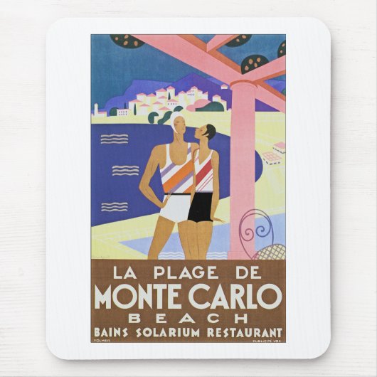 Monte Carlo Beach Muismat (Voorkant)