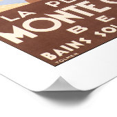  Monte Carlo Beach Travel Poster (Hoek)