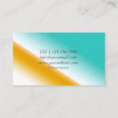 Monte Carlo Blue Event Planning Visitekaartje (Achterkant)