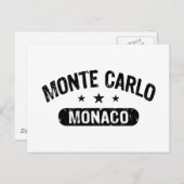Monte Carlo Briefkaart (Voorkant / Achterkant)