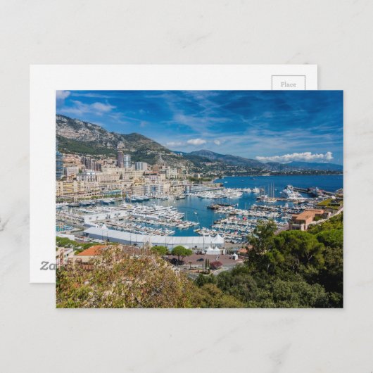 Monte Carlo Briefkaart (Voorkant / Achterkant)