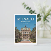 Monte Carlo Casino Monaco Briefkaart (Staand voorkant)