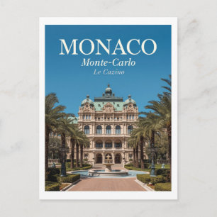 Monte Carlo Casino Monaco Briefkaart