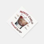 Monte Carlo Cocktailrecept Kunst Servet (Hoek)