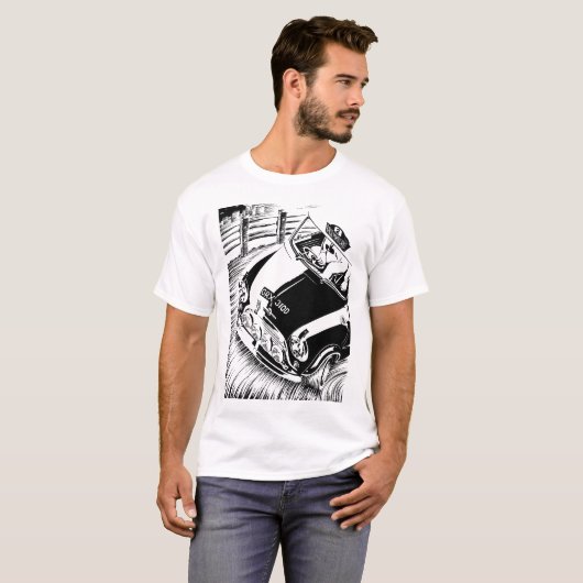 Monte Carlo Cooper S T-shirt (Voorkant volledig)