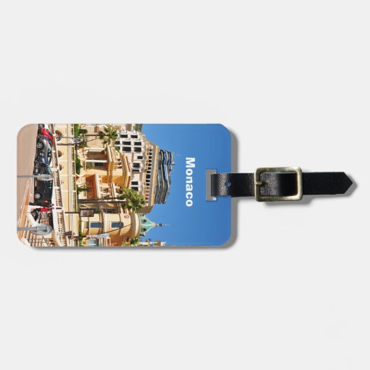 Monte Carlo in Monaco Bagagelabel (Voorkant horizontaal)