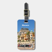 Monte Carlo in Monaco Bagagelabel (Voorkant verticaal)