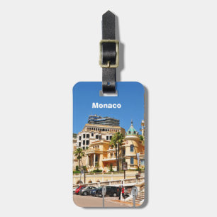 Monte Carlo in Monaco Bagagelabel