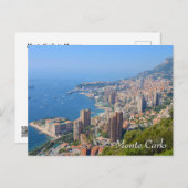 Monte Carlo in Monaco  Briefkaart (Voorkant / Achterkant)