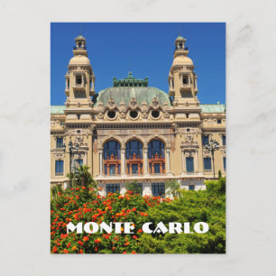 Monte Carlo in Monaco Briefkaart