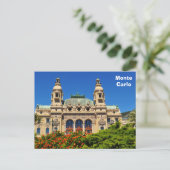 Monte Carlo in Monaco Briefkaart (Staand voorkant)