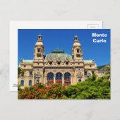 Monte Carlo in Monaco Briefkaart (Voorkant / Achterkant)