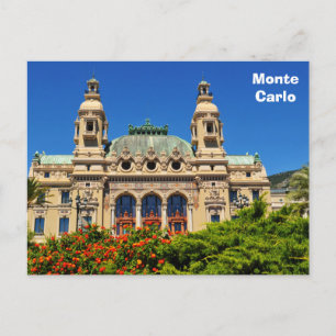 Monte Carlo in Monaco Briefkaart