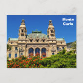 Monte Carlo in Monaco Briefkaart (Voorkant)