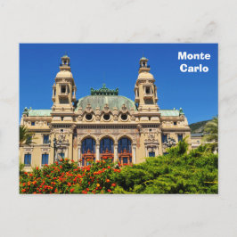 Monte Carlo in Monaco Briefkaart