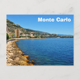 Monte Carlo in Monaco Briefkaart