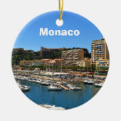 Monte Carlo in Monaco Keramisch Ornament (Voorkant)