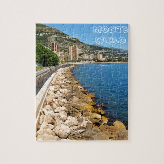Monte Carlo in Monaco Legpuzzel (Verticaal)