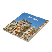 Monte Carlo in Monaco Tegeltje (Zijkant)