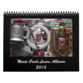 Monte Carlo Lovers Alliance FB Group 2016 Calendar Kalender (Hoes)