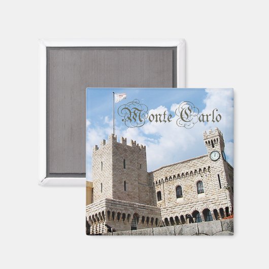 Monte Carlo Magnet (Voorkant / Achterkant)