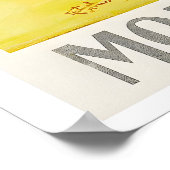 Monte Carlo Monaco Antieke Reisposter Poster (Hoek)