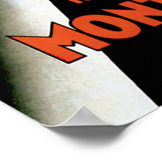 Monte Carlo Monaco Auto Race Ad Poster (Hoek)