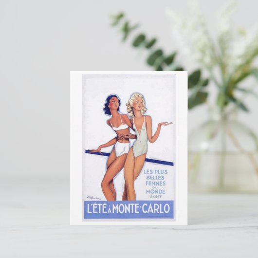  Monte Carlo, Monaco - Briefkaart (Staand voorkant)