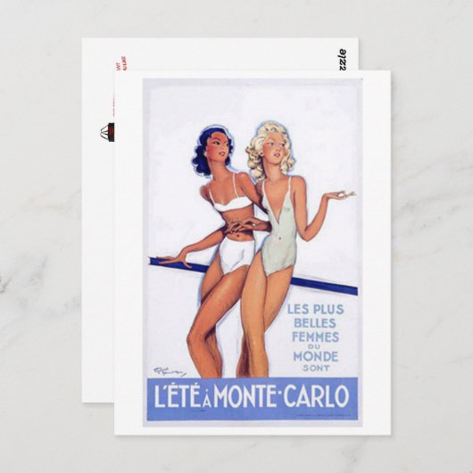  Monte Carlo, Monaco - Briefkaart (Voorkant / Achterkant)