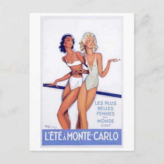 Monte Carlo, Monaco - Briefkaart (Voorkant)