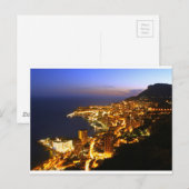 Monte Carlo, Monaco Briefkaart (Voorkant / Achterkant)
