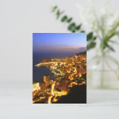 Monte Carlo, Monaco Briefkaart (Staand voorkant)