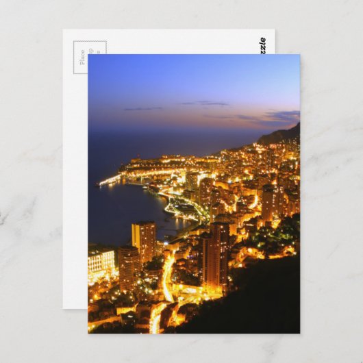 Monte Carlo, Monaco Briefkaart (Voorkant / Achterkant)