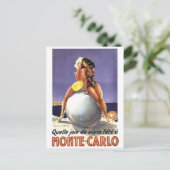  Monte Carlo, Monaco - Briefkaart (Staand voorkant)