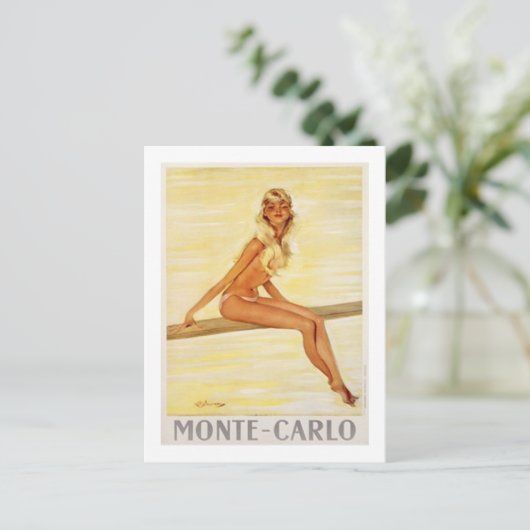  Monte Carlo, Monaco - Briefkaart (Staand voorkant)