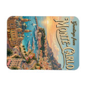 Monte Carlo Monaco Magneet (Horizontaal)